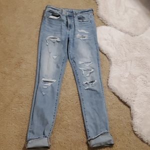 American Eagle high rise skinny